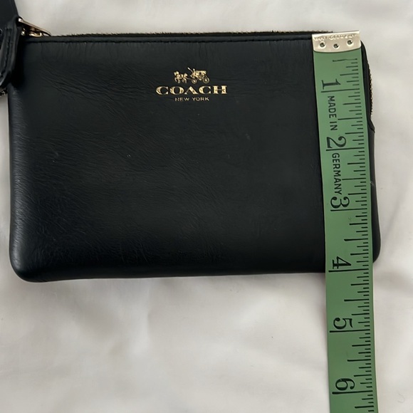 Black Coach Wristlet - Picture 3 of 5